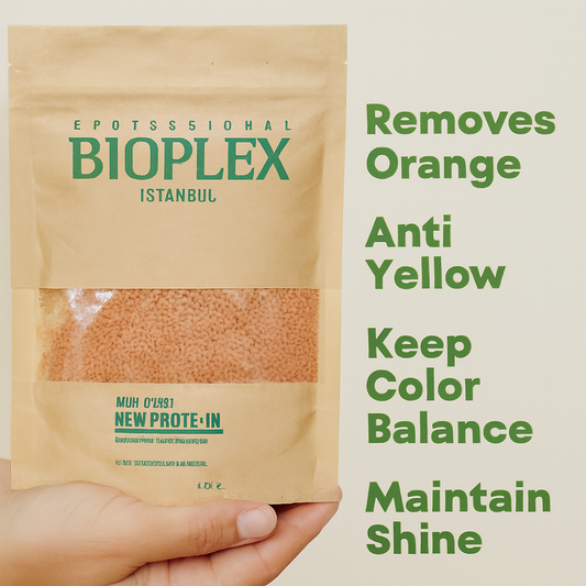 Bioplex Hair Protein Treatment – No Damage Formula For Bleaching And Coloring | Protein Balls For Soft, Shiny, And Healthy Blonde Hair