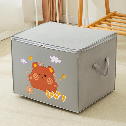 Clothes storage bags Storage Box Foldable storage boxes Cartoon storage box for storing toys or clothes kids and family rooms
